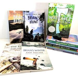 Complete Set Brian Saga/Hatchet Adventure Books series Paulsen + Extras~11 Books